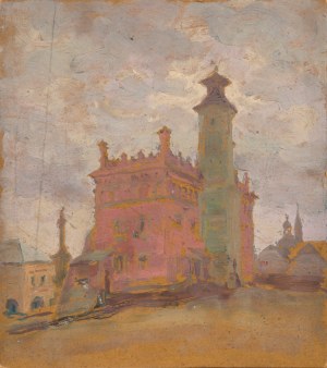 Józef PIENIĄŻEK (1888-1953), Ratusz w Sandomierzu
