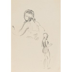 Stanisław ŻURAWSKI (1889–1976), Sketches of Two Figures
