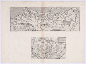 JODE Gerard de (1509-1591) — [Pomorze i Dithmarschen]. Antwerpia: Cornelis de Jode, 1593.
