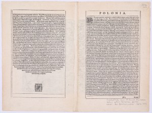 GRODECKI Wacław (1535-1591) — Poloniae finitimarumque locorum descriptio. Kolonia: Johann Bussemacher, 1596.