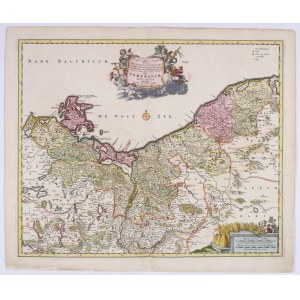 VISSCHER, Nicolaes (1618–1679) — *Pomeraniae Ducatus Tabulam*. Amsterdam: ca. 1670.