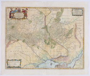 BEAUPLAN Guillaume Le Vasseur de (ok. 1600-1673) — Typus Generalis Ukrainae. Amsterdam: Joannes Janssonius van Waesbergen i Moses Pitt, 1680.