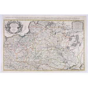 SANSON Guillaume (1633-1703) ; JAILLOT Alexis-Hubert (1632-1712) — Les États de Pologne subdivisés selon l’étendue des palatinats. Amsterdam : Pieter Mortier, 1692.