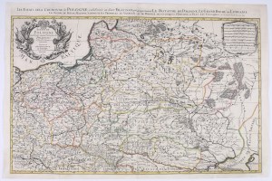 SANSON Guillaume (1633-1703); JAILLOT Alexis-Hubert (1632-1712) — Estats de Pologne subdivisés suivant l’estendue des palatinats. Amsterdam: Pieter Mortier, 1692.