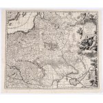 ALLARD, Carel (1648–1709) — Regni Poloniae, Magni Ducatus Lithuaniae ... Tabula. Amsterdam: ca. 1697.