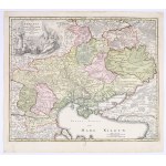 HOMANN, Johann Baptist (1664–1724) — *Ukrania quae et Terra Cosaccorvm*. Nuremberg: Homann’s heirs, ca. 1745.