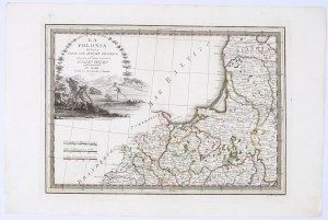 CASSINI Giovanni Maria (1745-1824) — La Polonia Divisa nelle sue Antiche Province. Rzym: Calcografia Camerale, 1797.