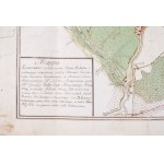 [Bracław, Podolia] Map showing the boundary between the estates of the Bracław County Administration and those of the Kuźminiec Estate in Podolia. October 1807.