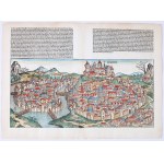 SCHEDEL, Hartmann (1440–1514) — [View of Kraków]. Nuremberg: Anton Koberger, July 2, 1493.