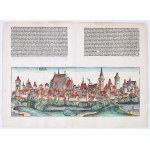 SCHEDEL, Hartmann (1440–1514) — [View of the Nysa River]. Nuremberg: Anton Koberger, 1493.