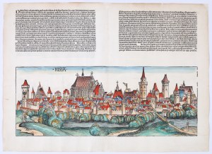 SCHEDEL Hartmann (1440-1514) — [Widok Nysy]. Norymberga: Anton Koberger, 1493.