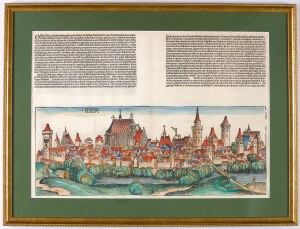 SCHEDEL Hartmann (1440-1514) — [Widok Nysy]. Norymberga: Anton Koberger, 1493.