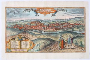 BRAUN Georg (1542-1622); HOGENBERG Frans (1535-1590) — Cracovia Minoris Poloniae Metropolis. Kolonia, 1617.
