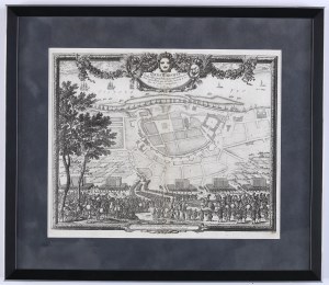[Warszawa] DAHLBERGH Erik Jönsson (1625-1703) — Urbs Warsavia. Norymberga, 1696.