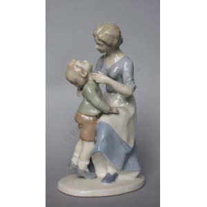 Figurka-Matka z dzieckiem, (NRD, III ćw.XX w.)