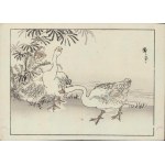 Kôno Bairei, Geese (from the "Bairei Gafu" series, 1905)