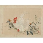 Matsumura Keibun, *The Rooster and the Hen* (from the series “Keibun Kachō Gafu,” Osaka, 1892)