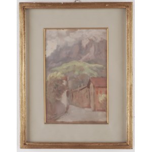 Gino Ghedina, Gino Ghedina (Cortina 1894–1955) – Primiero Fair with Sasmar, 1952