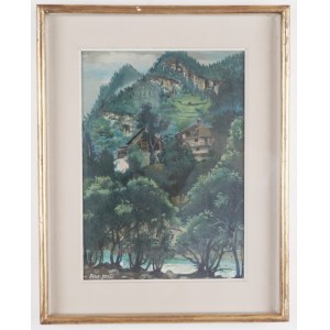 Pino Ponti, Pino Ponti (Venezia 1905 - Milano 1999) - Valsesia landscape