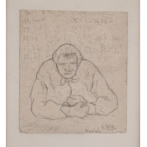 Giuseppe Gorni, Giuseppe Gorni (Quistello 1894 – Domodossola 1975) – Woman Sitting at the Table