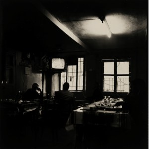Virgilio Carnisio, Virgilio Carnisio (1938) - Milan, Via San Vincenzo 15 (inside the Trattoria dei Capuccini), 1970