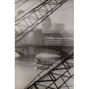 Eric Hartman, Eric Hartman (1922–1999) — Untitled (Churchill's Funeral on the Thames), 1965