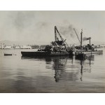 Bruno Miniati, Bruno Miniati (1889–1974) – Untitled (Livorno Port), 1950s