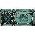 Józef Mehoffer (1869–1946), Blank sample ticket for the “Lottery to Fund the Matejko House Museum in Kraków”