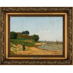 Walery Brochocki (1847–1923), "By the River," 1902