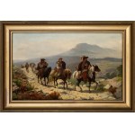 Józef Jaroszyński (1835–1900), "Return from the Mountain Pasture"