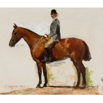 Wojciech Kossak (1856–1942), “Horseman,” 1879
