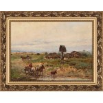 Adam Setkowicz (1876–1945), "Leaving the Village"