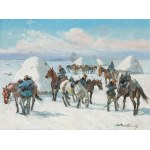Roman Antoni Breitenwald (1911–1985), "Uhlan Patrol"