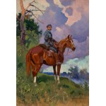 Stanisław Studencki (1900–1944), "Marshal Józef Piłsudski on Kasztanka"