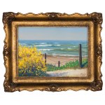 Soter Jaxa-Małachowski (1867–1952), "Gorse Bushes by the Baltic Sea," 1937