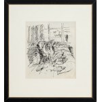Stanisław Borysowski (1906 - 1988), « Depuis la cabane de pêcheur à Hel »
