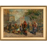 Erno Erb (1878–1943), "Market in Lviv