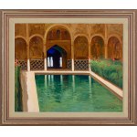 Bronisława Rychter-Janowska (1868–1953), The Palace at the Alhambra, 1925