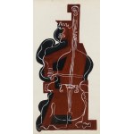 Marek Włodarski (Henryk Streng) (1903–1960), The Double Bass Player, 1926