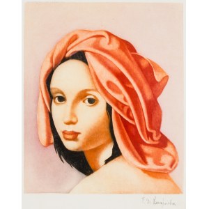 Tamara Łempicka (1894 - 1980), Kobieta w pomarańczowym turbanie