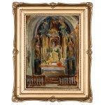 Tadeusz Cybulski (1878–1954), „Hlavní oltář v Černichově“, 1918