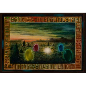 Henryk Waniek (b. 1942), “Talk 2: On the Four Corners of the Inner World,” 1984.