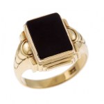 Signet ring, second half of the 20th century