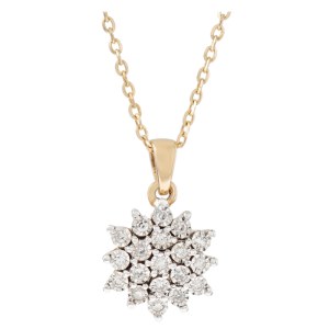 Pendentif avec chaîne, seconde moitié du XXe siècle