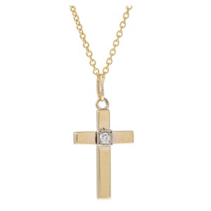 Cross with a chain, first half of the 20th century