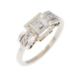 Bague, France, années 1930-1940, Art déco