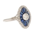 Bague, France, années 1920-1930, Art déco