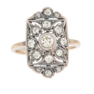 Bague, début du XXe siècle