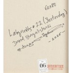 David Bagalishvili (né en 1963 en Géorgie), « Yesterday », de la série « Labyrinths #22 », 2025
