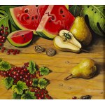 Agnieszka Korczak (b. 1974, Częstochowa), Fruits of Paradise with Watermelon, 2026